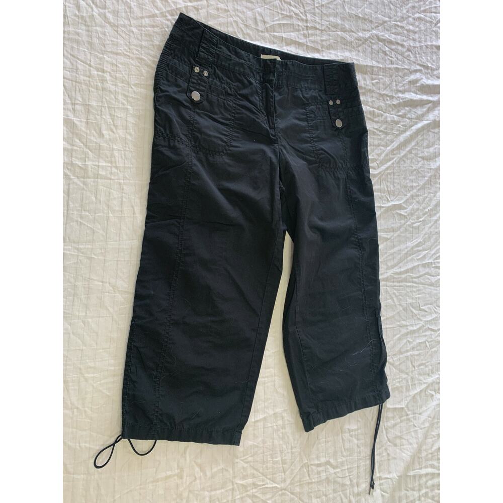 🍏🍏🍏 ANN TAYLOR LOFT WOMENS COTTON CAPRIS PANTS SIZE 4 🍏🍏🍏